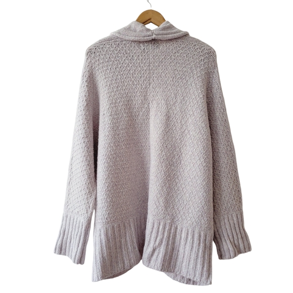 Anthropologie Angel of the North Pink Open Front Cardigan.  Fits like a L-XL - Picture 2 of 10